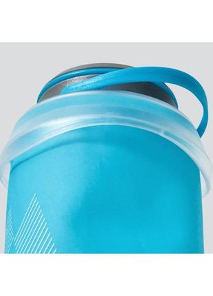 М`яка пляшка для води hydrapak stash 1.0l (колір malibu blue)6 фото