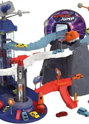 Ігровий набір zipp toys dino автотрек-ракета електричний