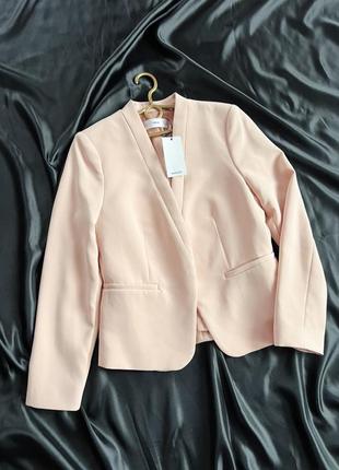 Пудровий жакет mango