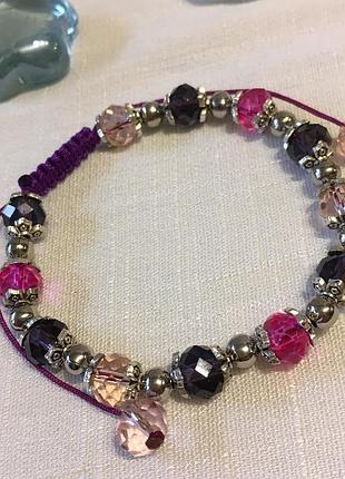 Браслет солнечная весна чешский хрусталь