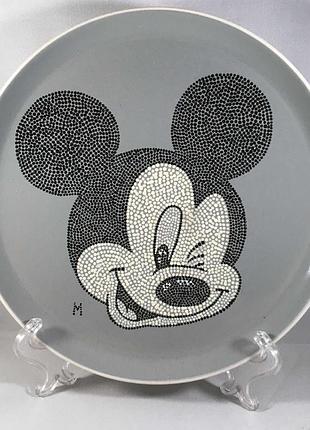 Тарелка микки маус керамика