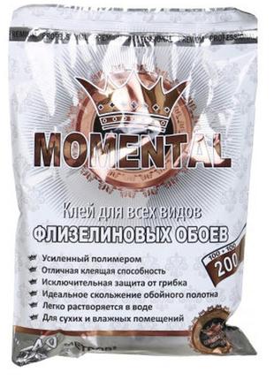 Клей обойный momental для всех видов флизелиновых обоев