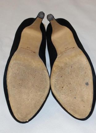 Туфлі жіночі з натуральної замші5 фото