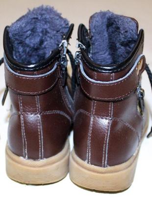 Зимові черевики для хлопчика/черевики для хлопчика теплі4 фото