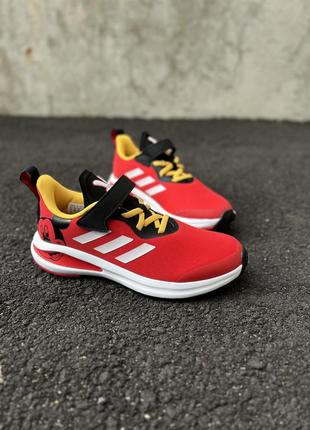 Беговые кроссовки adidas fortarun mickey. оригинал.3 фото