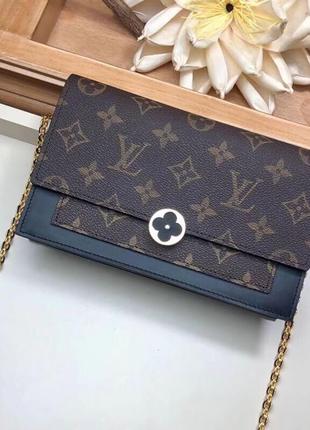 Гаманець на ланцюжку louis vuitton flore monogram14 фото