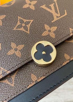 Гаманець на ланцюжку louis vuitton flore monogram15 фото