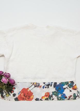 Блуза лляна, у бохо стилі, fenella.4 фото
