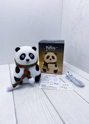 Новорічний світло - нічник-проектор зоряного неба panda silicone