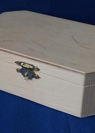 Шкатулка восьмиугольная для декора