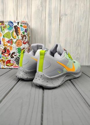 Nike pegasus trail green gray7 фото
