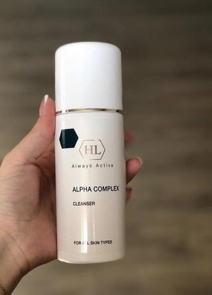 Гель для вмивання на основі фруктових кислот alpha complex holy land