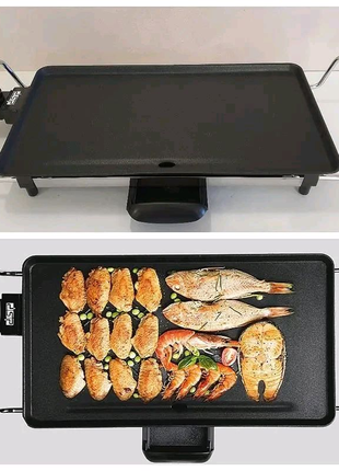 Контактный электрогриль открытый с термостатом dsp 1057kb электри