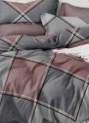 Постільна білизна в клітинку