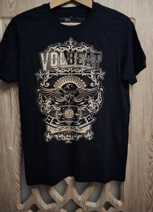 Футболка volbeat 2001 , danmark , groove metal , psychobilly , hard rock