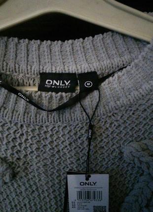Сірий светр only6 фото