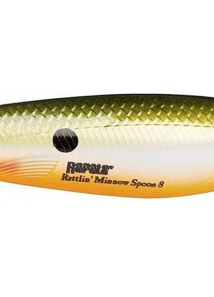 Блешня незацепляйка rapala minnow spoon rmsr08 rfsh