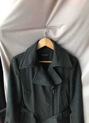 Пальто плащ пиджак bernd berger серое чёрное разм 38 куртка парка3 фото