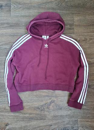 Вкорочене худи adidas3 фото