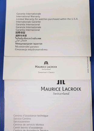 Швейцарские часы maurice lacroix8 фото