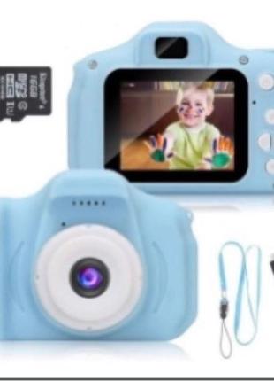 Цифровий дитячий фотоапарат xoko kvr-001 блакитний