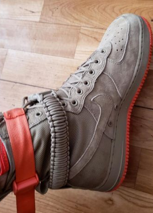 Оригинал , nike sf air force 1 , khaki - coral