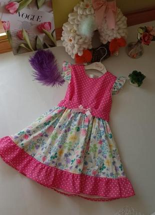Детские платья на девочку handmade 🌷 6