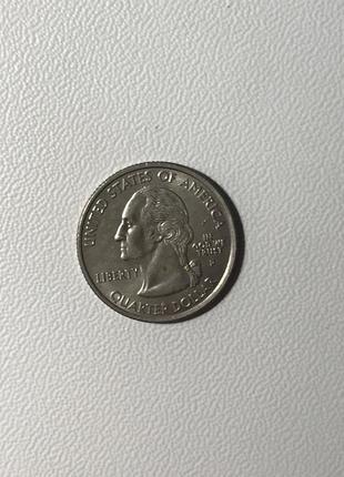 Монета 25 центів1 фото