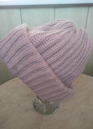 Шапка вязаная женская