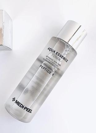 Зволожуючий антивіковий тонер medi-peel peptide 9 aqua essence toner 💦