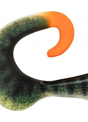 Знімний силіконовий хвіст rapala x-rap otus curly tail (2шт.) - octp25 pel