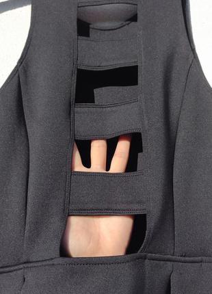 Стильное чёрное платье abercrombie & fitch3 фото