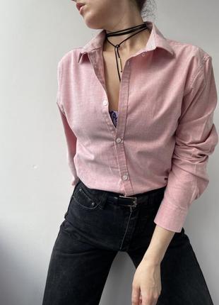 Базова рожева сорочка/рубашка new look1 фото