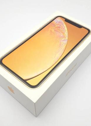 Коробка від iphone xr yellow