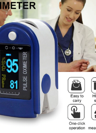 Пульсоксиметр pulse oximeter original вимірювальний прилад1 фото