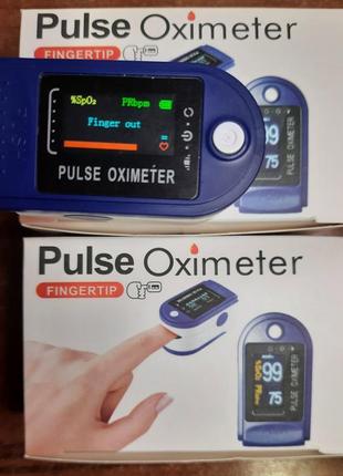 Пульсоксиметр pulse oximeter original вимірювальний прилад15 фото