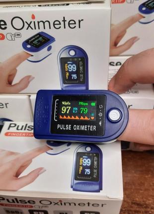 Пульсоксиметр pulse oximeter original вимірювальний прилад19 фото