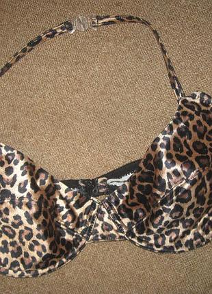 Бюстгальтер 75с м'який леопард