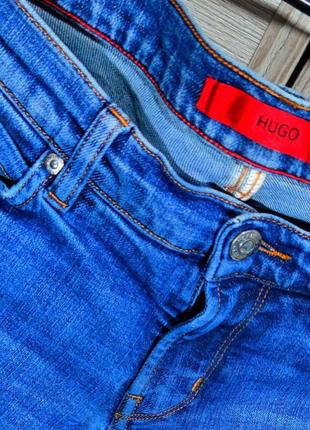 Жіночі синi джинси hugo boss розмір 27/322 фото