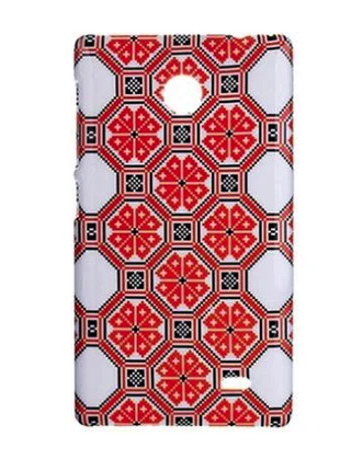 Панель drobak elastic pu для nokia x dual sim - ukrainian