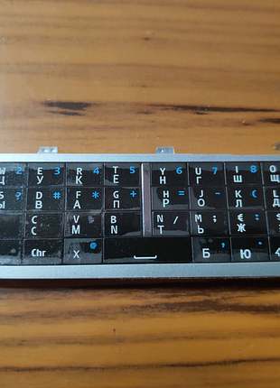 Клавіатура для nokia e75, нижня, чорна.
