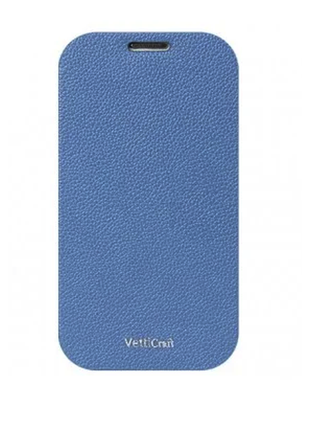 Чехол-книжка vetti craft iphone 5c hori cover dark blue