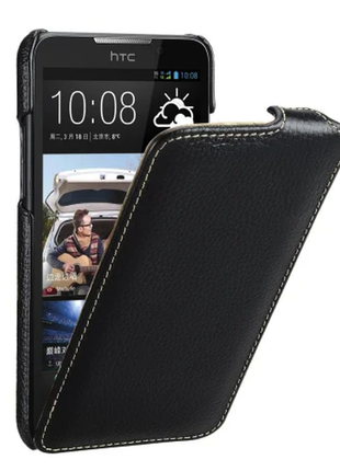 Чохол avatti htc desire 516 v2 dual sim navy slim flip black4 фото