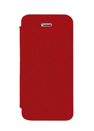 Чехол-книжка vetti craft iphone 5c hori cover red