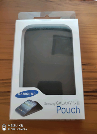 Чохол-понч samsung galaxy s3 efc-1g6lсeсstd dark brown