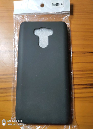 Чохол накладка xiaomi redmi 4 чорний