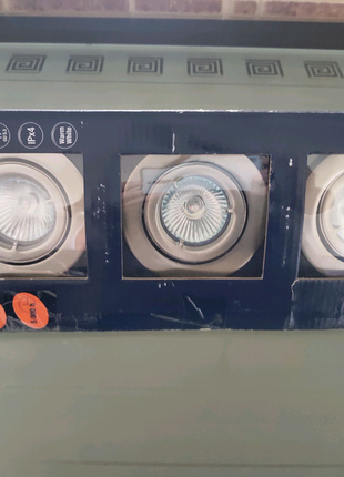 Комплект точкових світильників osram halo pro hydro r 3x35w