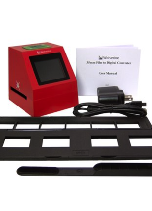 Конвертер плівки та слайдів wolverine model 8mp-red