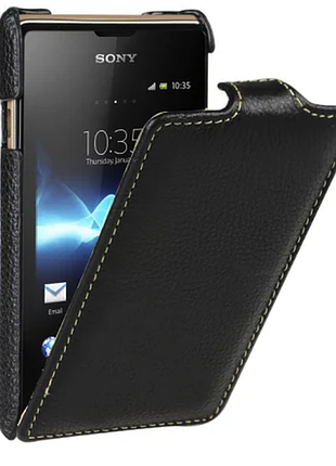 Чохол vetti craft flip sony xperia e dual / c1604 normal s black
