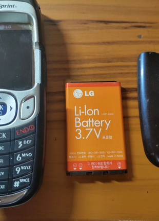 Телефон стільниковий cdma lg pm325